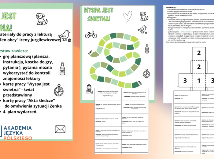 "Ten obcy" Ireny Jurgielewiczowej - ZESTAW