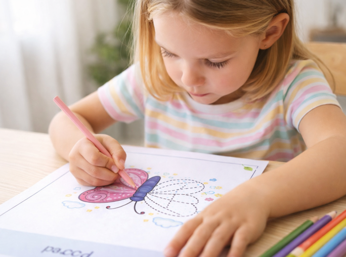 Wiosenne obrazki do dokończenia – karta pracy