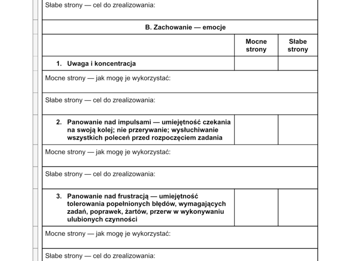 Diagnoza funkcjonalna pedagogika specjalna
