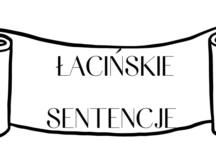 Gazetka ,,Łacińskie sentencje"