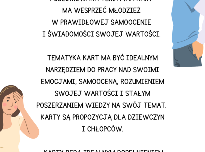 MOJA WARTOŚĆ SIEBIE I SAMOOCENA- KARTY PRACY 12+ I PLAKATY MOTYWACYJNE