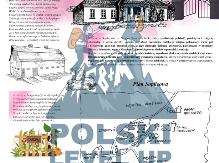 Pan Tadeusz_pakiet 3 elementów+Gratis_Polski Level Up