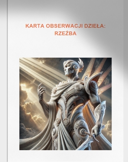 Karta obserwacji dzieła