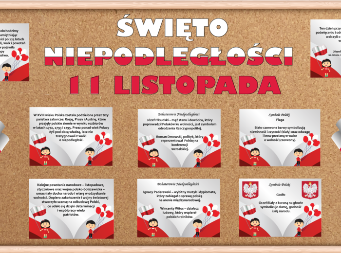 Gazetka Święto Niepodległości 11 Listopada