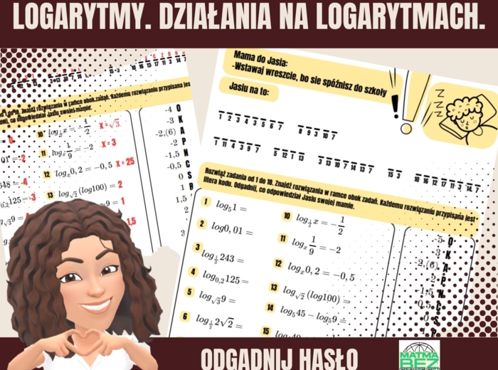 Logarytmy, działania na logarytmach
