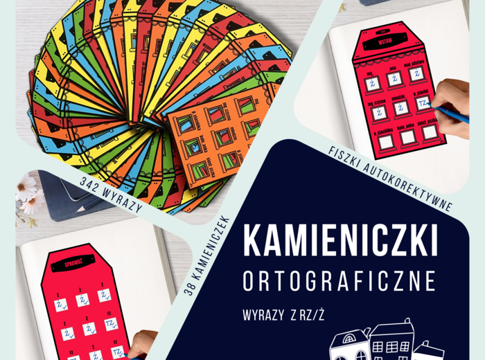 Kamieniczki ortograficzne – pisownia wyrazów z rz/ż