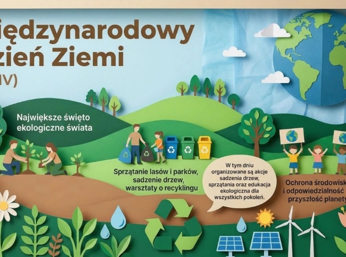 Kwiecień - gazetka/prezentacja/20 plansz