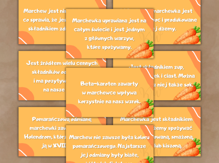 Dzień Marchewki - zestaw materiałów (2)