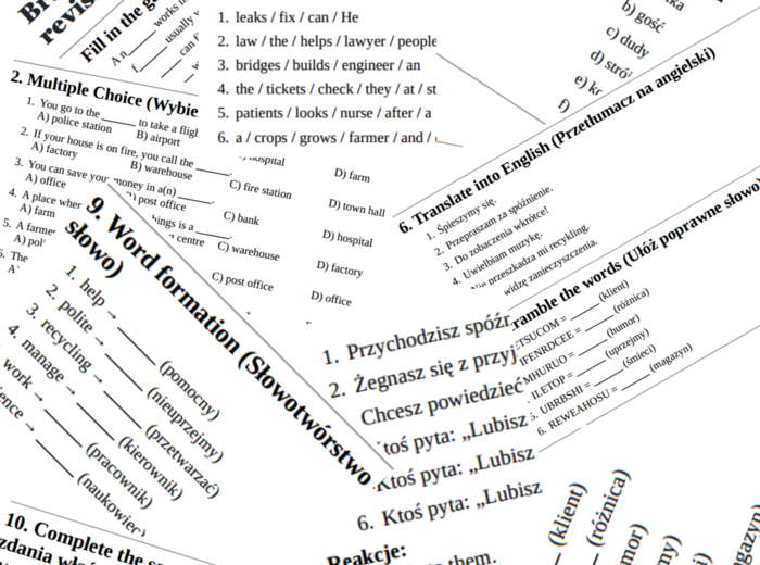 Brainy 6 – Unit 1 – vocabulary revision