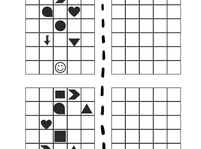 Karty pracy dla 9-11 latka. Pamięć i koncentracja uwagi.