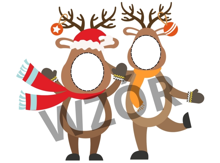 Mega fotobudka renifery