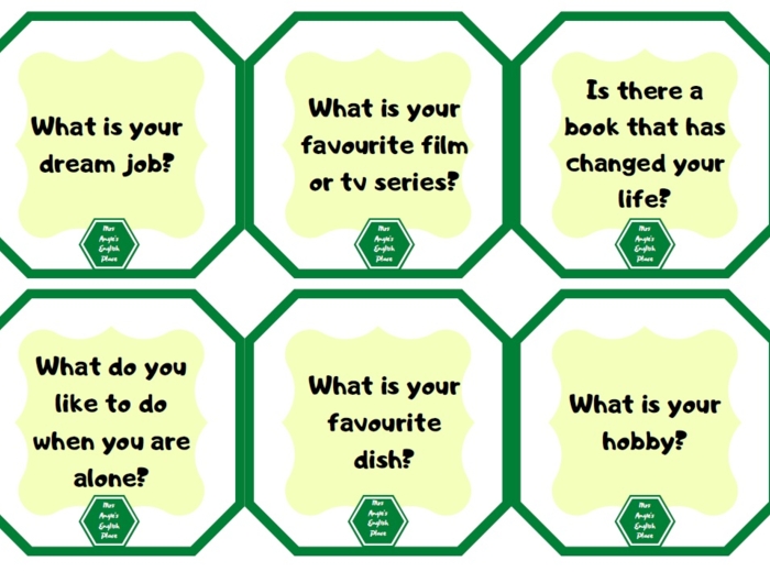 Icebreaker questions/Warm up - A2+/B1