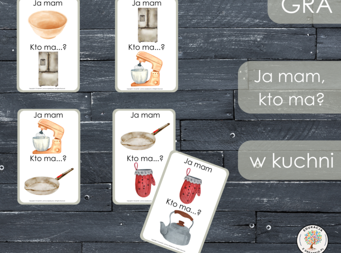 Ja mam, kto ma? - w kuchni