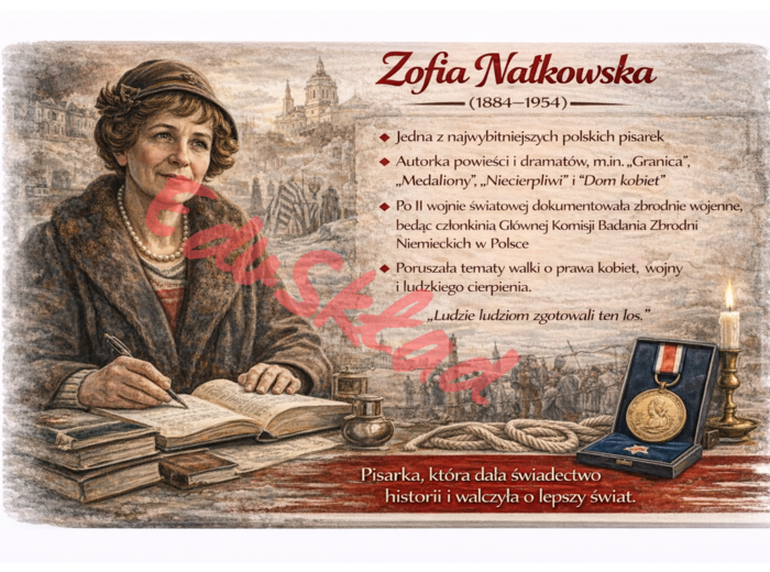 🌷 Zestaw plakatów edukacyjnych „Wybitne Polki” – Dzień Kobiet (8 marca)