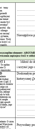 ROZWIJANA ROZPRAWKA pomoc dla uczniów klas 7-8