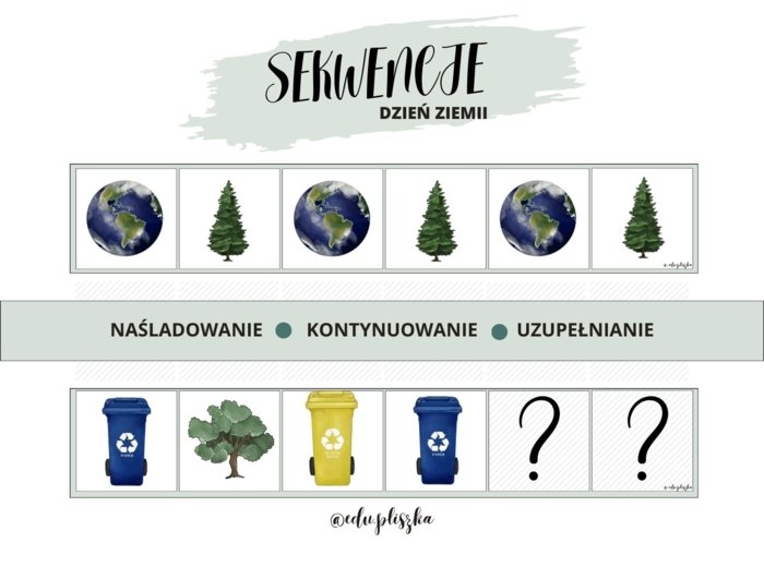 Moja Planeta Ziemia - materiały edukacyjne i logopedyczne