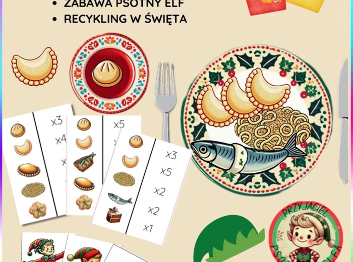 5 Gier Świątecznych Mania Drukowania- Boże Narodzenie