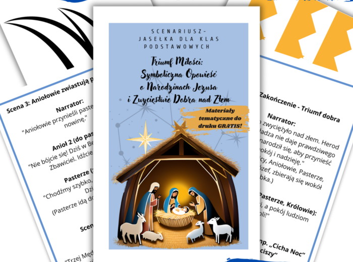 Jasełka dla klas podstawowych - scenariusz