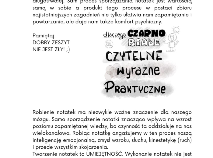 NOTATKI WIZUALNE kreatywne notowanie by Alicja Soszka :)