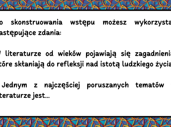 Rozprawka krok po kroku