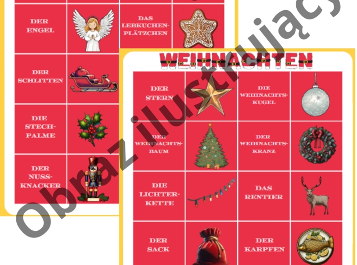 Weihnachten - Memory