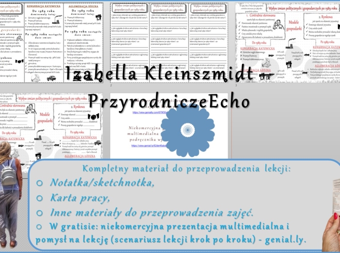Kompletny zestaw do przeprowadzenia lekcji, a w nim sketchnotka, karta pracy i inne materiały w pdf oraz w gratisie niekomercyjne: prezentacja multimedialna i scenariusz lekcji/pomysł na lekcję w programie genial.ly do edycji. Temat: „Wpływ zmian polityc