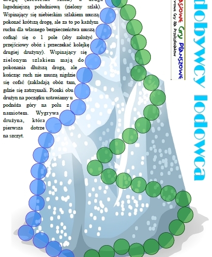 Zdobywcy lodowca – Gra planszowa