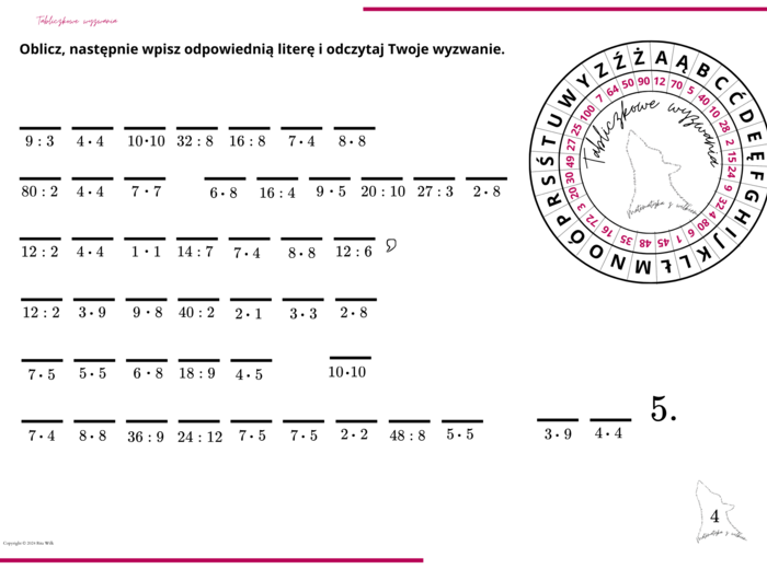 Tabliczkowe wyzwania