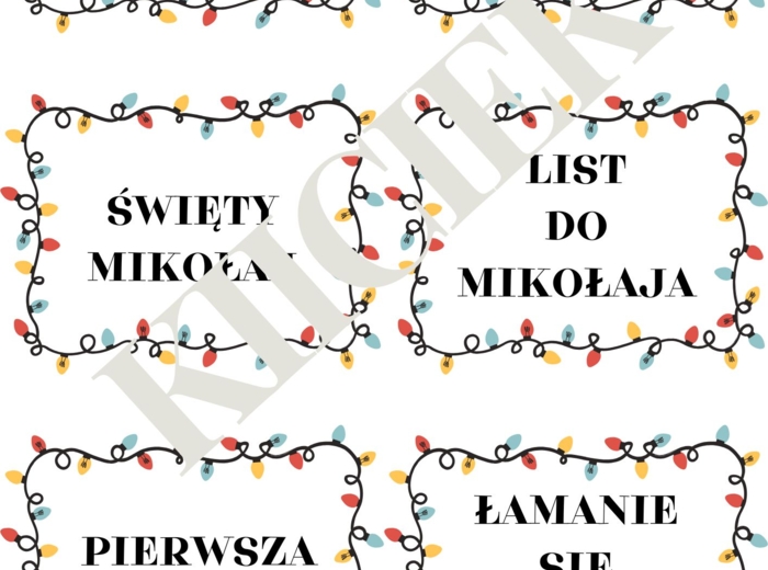 🎄 Zestaw Gier Świątecznych – Idealny na Godzinę Wychowawczą i Świąteczne Spotkania! 🎅