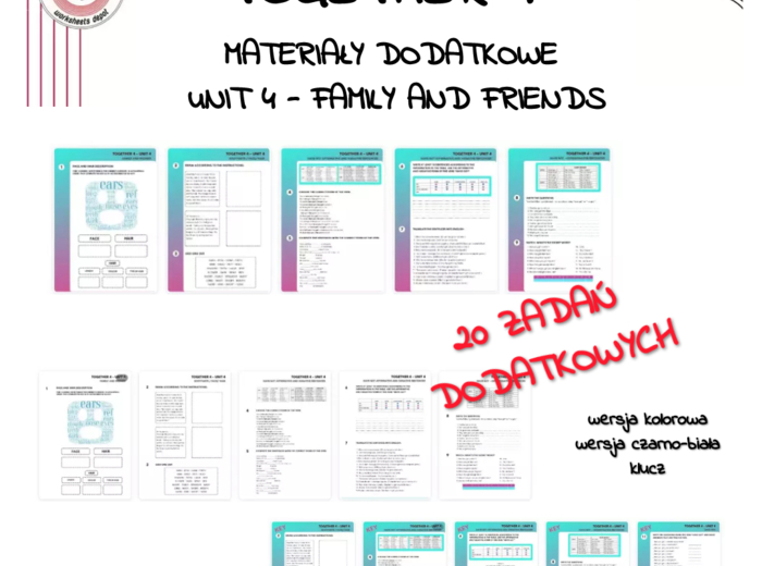 TOGETHER 4 - materiały dodatkowe do działu 4