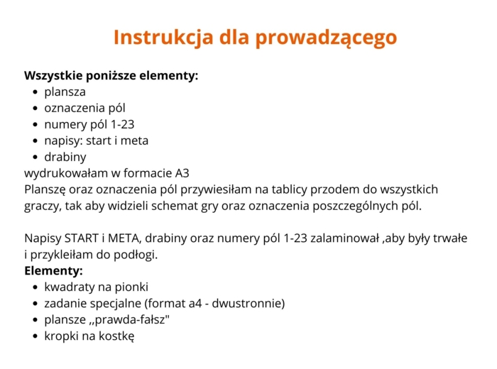 Giga gra planszowa na wydarzenia szkolne