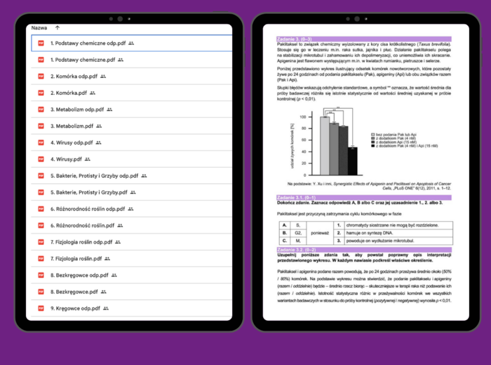 Zbiór zadań maturalnych - Biologia