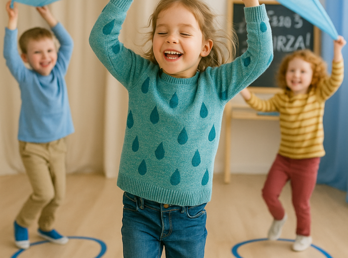 Deszczowa przygoda w klasie. Scenariusz lekcji o zjawiskach atmosferycznych.
