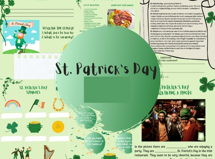 St Patrick's Day - Dzień Świętego Patryka - 17 marca