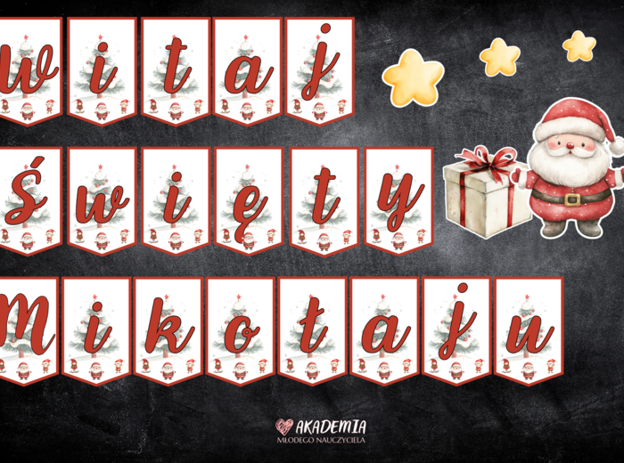 GIRLANDA NA MIKOŁAJKI