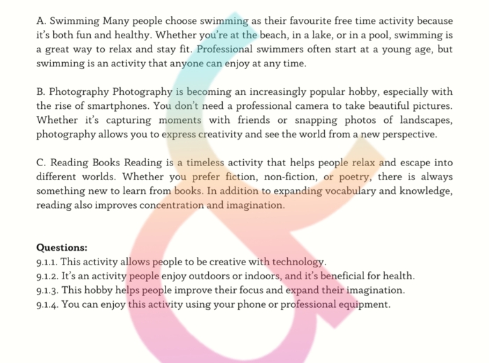 Angielski: Egzamin ósmoklasisty - ponad 600 ćwiczeń do zadań od 5 do 13. Klucz odpowiedzi.