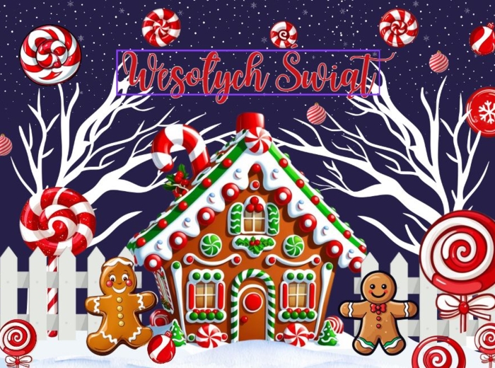 Dekoracja na Boże Narodzenie (wersja na okno, lub do druku w rozmiarze XXL