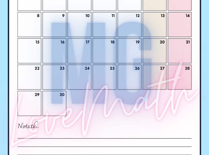 Planer 2025/2026 dla nauczyciela lub wychowawcy