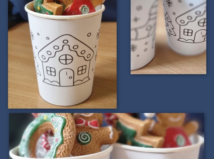Świąteczne Szablony na Kubki Papierowe 200 ml – 12 Wzorów! | Kolorowanki | PDF do Druku