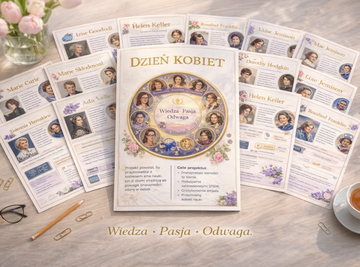 Dzień Kobiet – plakaty inspirujące kobiety nauki