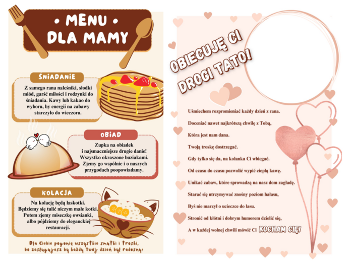 Dzień Mamy i Taty w przedszkolu i klasach 1-3- scenariusze