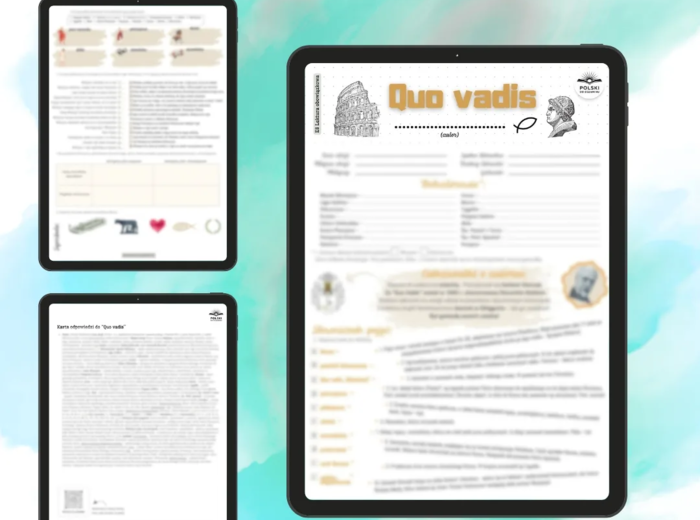 Lektury Obowiązkowe do Egzaminu Ósmoklasisty 📚 | Pakiet Kart Pracy PDF + 3 bonusy