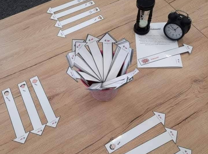 Describing faces games