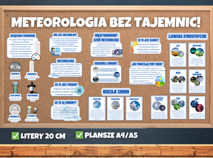 Gazetka szkolna - ŚWIATOWY DZIEŃ METEOROLOGII