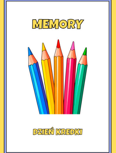 Memory na Dzień Kredki – Gra Edukacyjna dla Dzieci