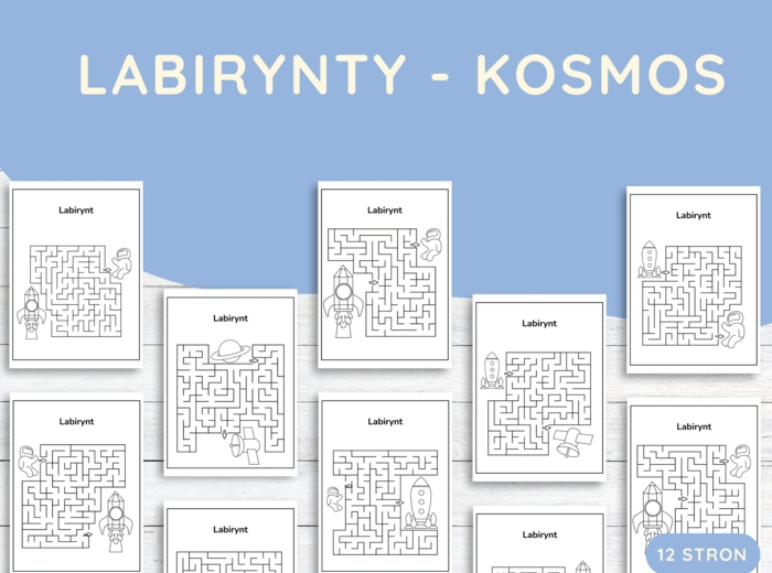 Labirynty KOSMOS 12 stron