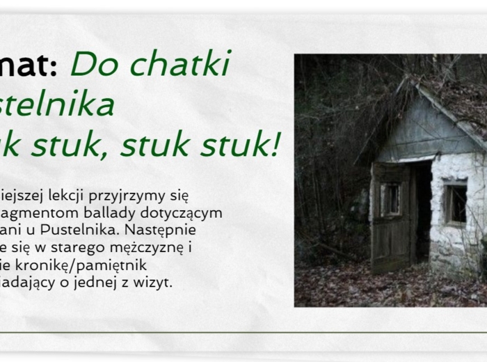 Ballada "Lilije" - Adam Mickiewicz