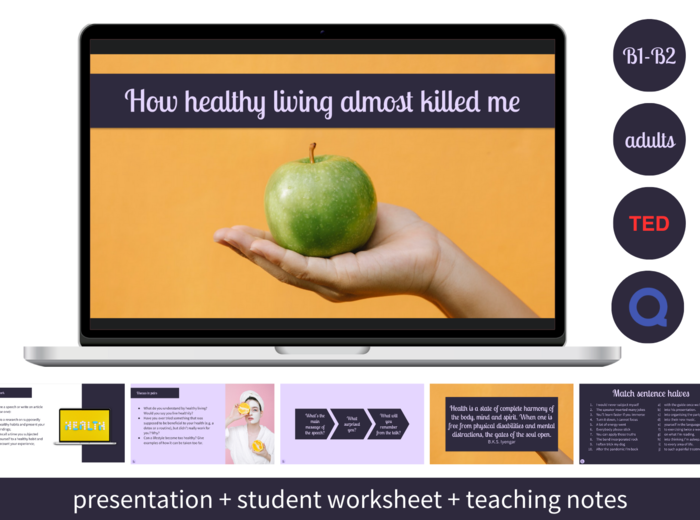 Konwersacje dla dorosłych: How healthy living almost killed me (poziom B1-B2)