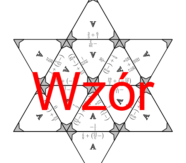 Trimino - Dodawanie dodatnich i ujemnych ułamków | matematyka