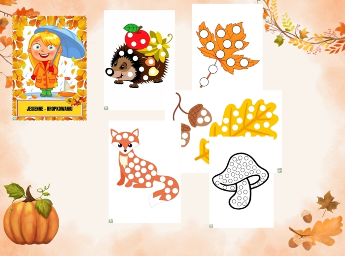 JESIENNA KSIĄŻECZKA AKTYWIZUJĄCA DLA PRZEDSZKOLAKÓW.